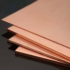 Pure Copper T2 Cu Metal Sheet Plate Copper Sheet Bar  Thickness 0.3mm - 6mm
