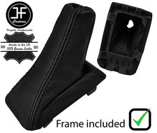 BLACK STITCH LEATHER GEAR