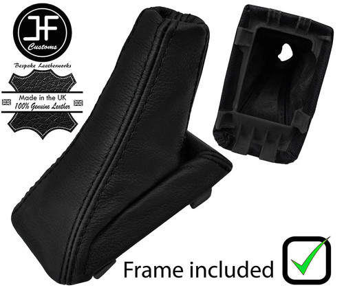 Black stitch leather - black,