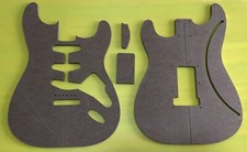 Dima Templates  Chitarra Guitar in MDF stile Stratocaster SSS