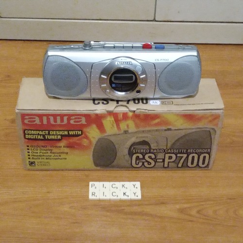 Aiwa p700 stereo radio - cs-p700,