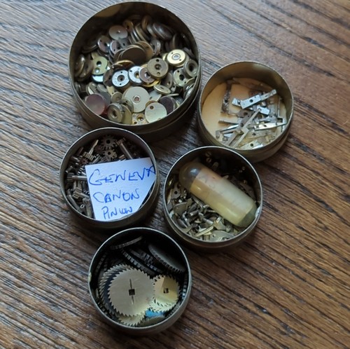 Pocket watch parts lot inc - lot,