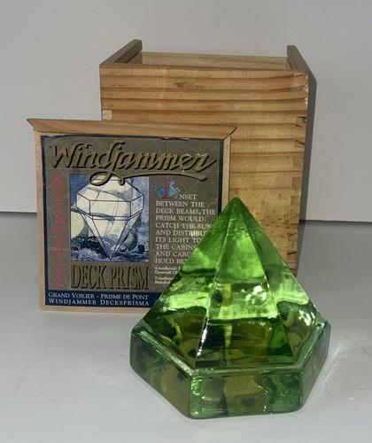 Windjammer green prism glass - windjammer,