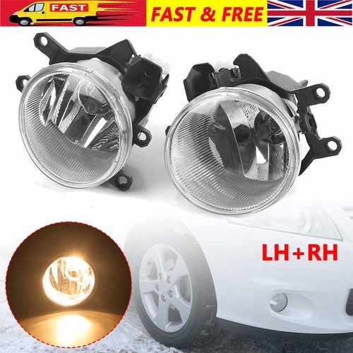 Front bumper halogen fog - front,