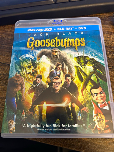 Goosebumps blu ray - goosebumps, blu-ray