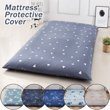 Polyester Japanese Futon Floor Mattress Floor Mat Protect Cover 35*79" / 47*79"