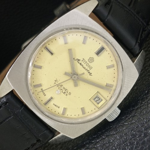 Hand winding vintage titoni - hand-winding,