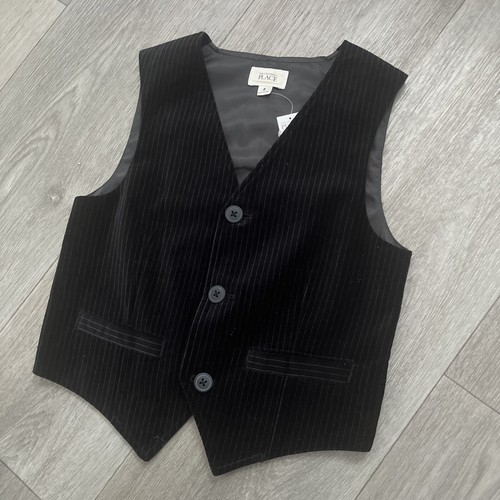 Boys size black vest - boys,