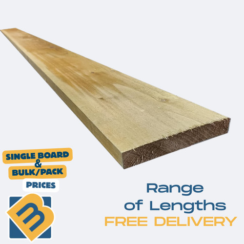 Timber gravel boards - timber, fencing