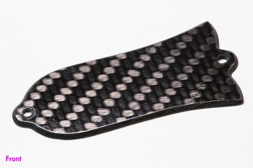 Carbon fiber truss rod cover - fiber,