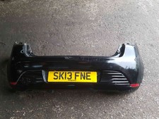 Renault Clio MK4 2013-2016 Rear Bumper Black Tegne Cheap