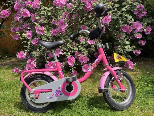 Puky pink kids bicycle - puky,