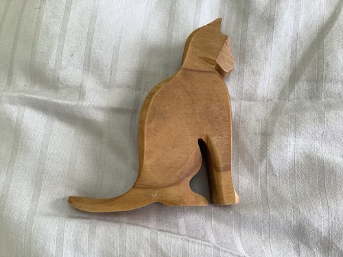 Hand carved wooden miniature - hand,