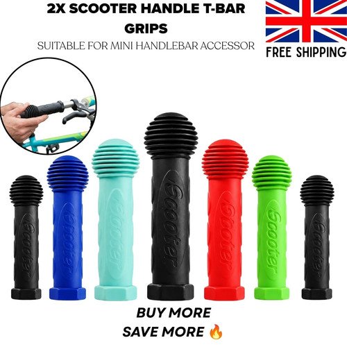 Scooter handle bar grips - 2x,