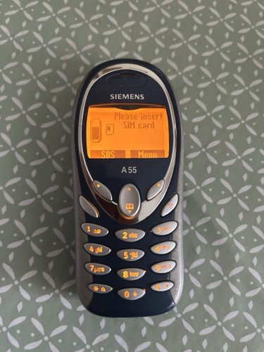 Siemens a55 mobile phone and - mobile,