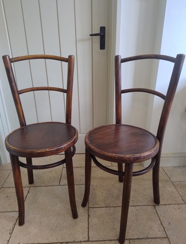 Pair vintage bentwood - of,
