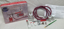 Paasche Airbrush Set Double Action Internal Mix (Made In USA) Never Used Cond.