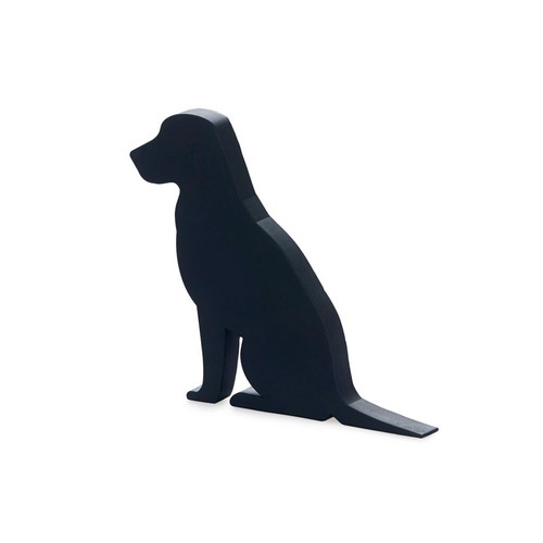 Door stop stopper black dog - stopper,