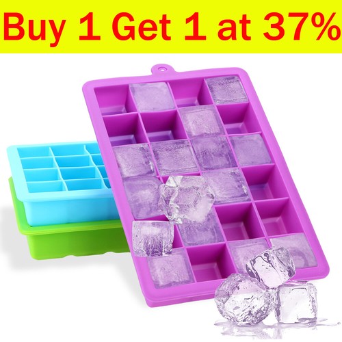 Silicone ice cube mold - silicone,