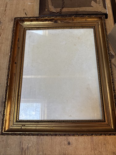 Vintage gilt gold picture - vintage,