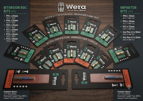 Piece wera genuine - 11-piece,