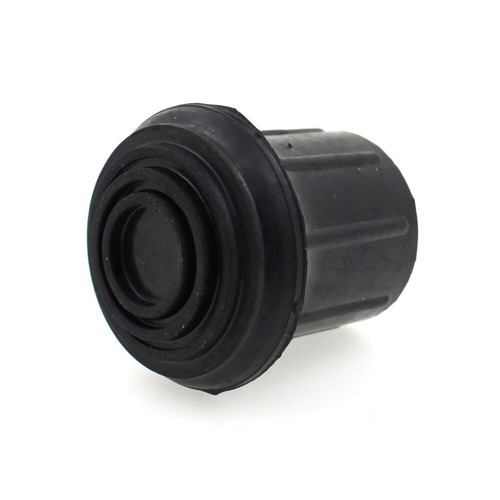 Various black rubber ferrules - various,
