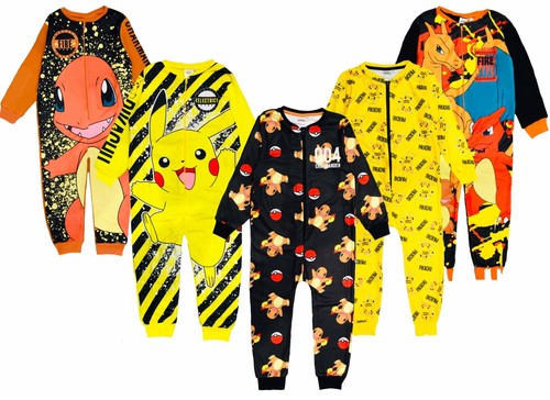 Boys pokemon 1onesie fleece - 1onesie,
