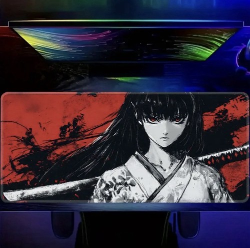 Xxl anime mouse pad black - xxl,