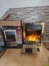 WarmLite Whitby Brass 2kW LED