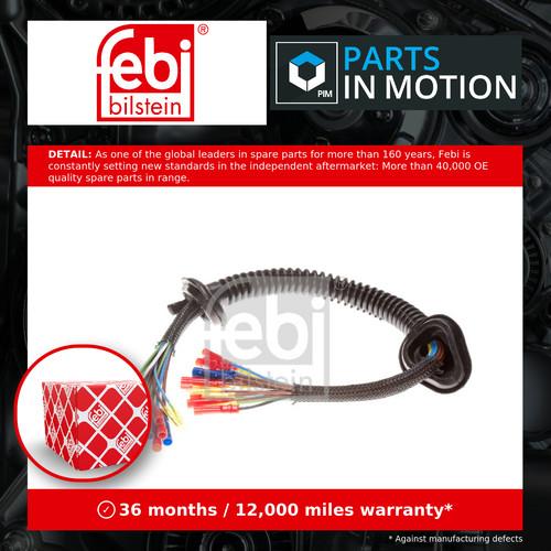 Boot lid cable repair set - repair,
