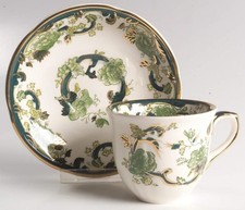 Mason's Mandalay Chartreuse  Cup & Saucer 6114633