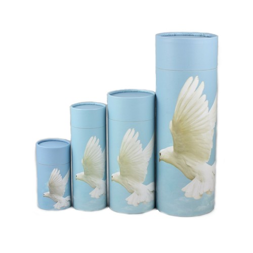 Scatter tube urn for - tube,