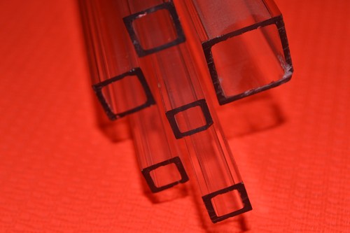 Clear acrylic perspex - clear, plastic