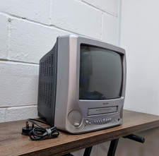BUSH 14" CRT TV - Perfect for Retro Video Games - SCART & RF
