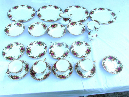20pcs royal albert old country - 20pcs,