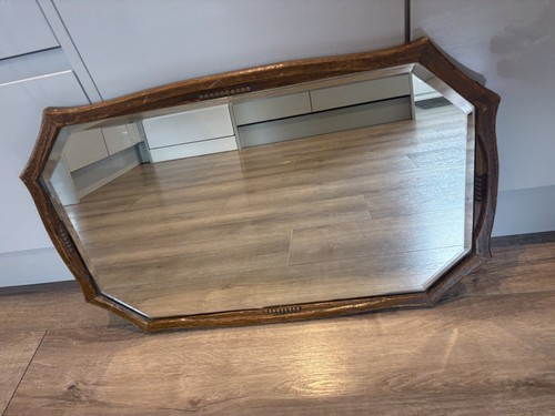 Vintage large octagonal - octagonal, oak