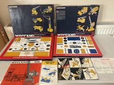 Vintage Meccano Sets 3 & 4 Incomplete Spares/repairs.