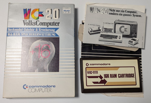 Commodore vic 1111 - commodore, 16k