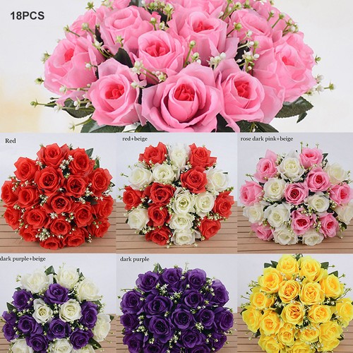 Heads silk rose - silk,