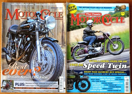 Classic motorcycle magazines - 2,