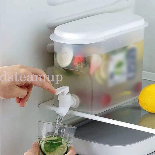 Drink dispenser with tap - with,