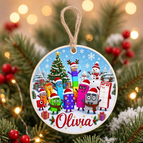 Number blocks personalised - ,