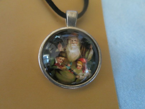 Santas grotto with two - with,