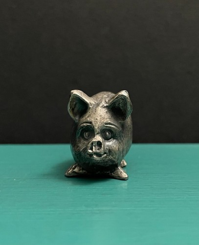 Pewter pot belly pig piggy - belly,