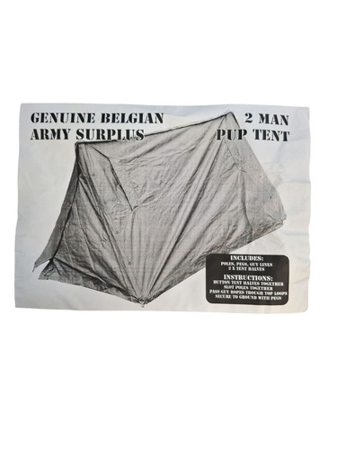 Genuine belgian army surplus - genuine,