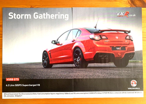 Vauxhall vxr8 gts 585bhp - vauxhall,