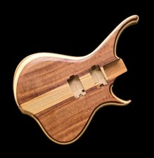 Alembic Style Custom Guitar Body 1 of a Kind Handmade Sapele/Alder Luthier