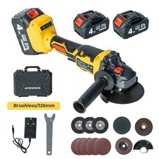 21V Cordless Angle Grinder