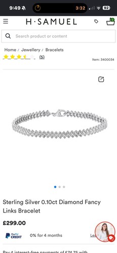 Samuel sterling silver - h.samuel,