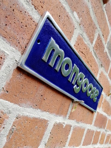 Mongoose sign bmx - sign,